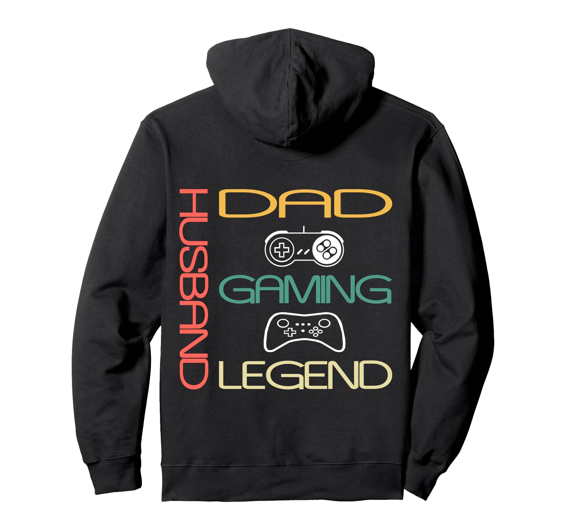 Dad Video Game Legend Fathers Day Hoodie - Aesthetic Graphic Men Women - T-Shirt, Sweatshirt, Hoodie