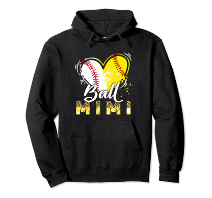 Mimi Both Baseball Softball Sport Hoodie - Aesthetic Graphic for Adults - T-Shirt, Sweatshirt, Hoodie