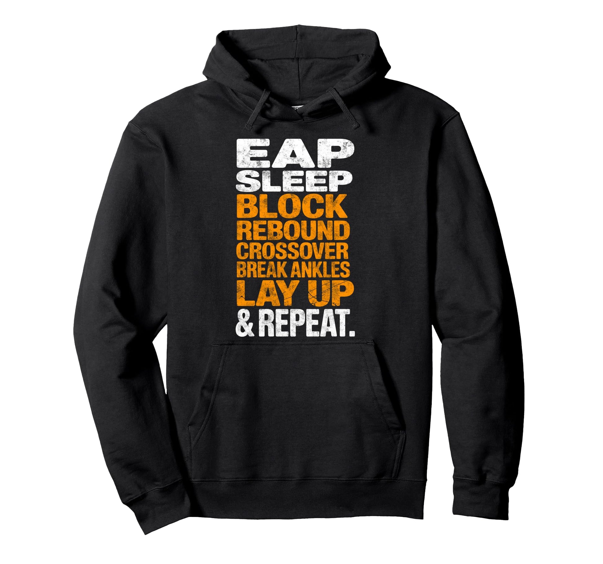 Eat Sleep Block Rebound Crossover Hoodie - Casual Everyday Wear for Adults - T-Shirt, Sweatshirt, Hoodie