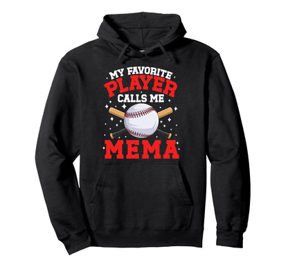 Proud Baseball Mema Baseball Player Mema Hoodie - Custom Art Print Unisex - T-Shirt, Sweatshirt, Hoodie