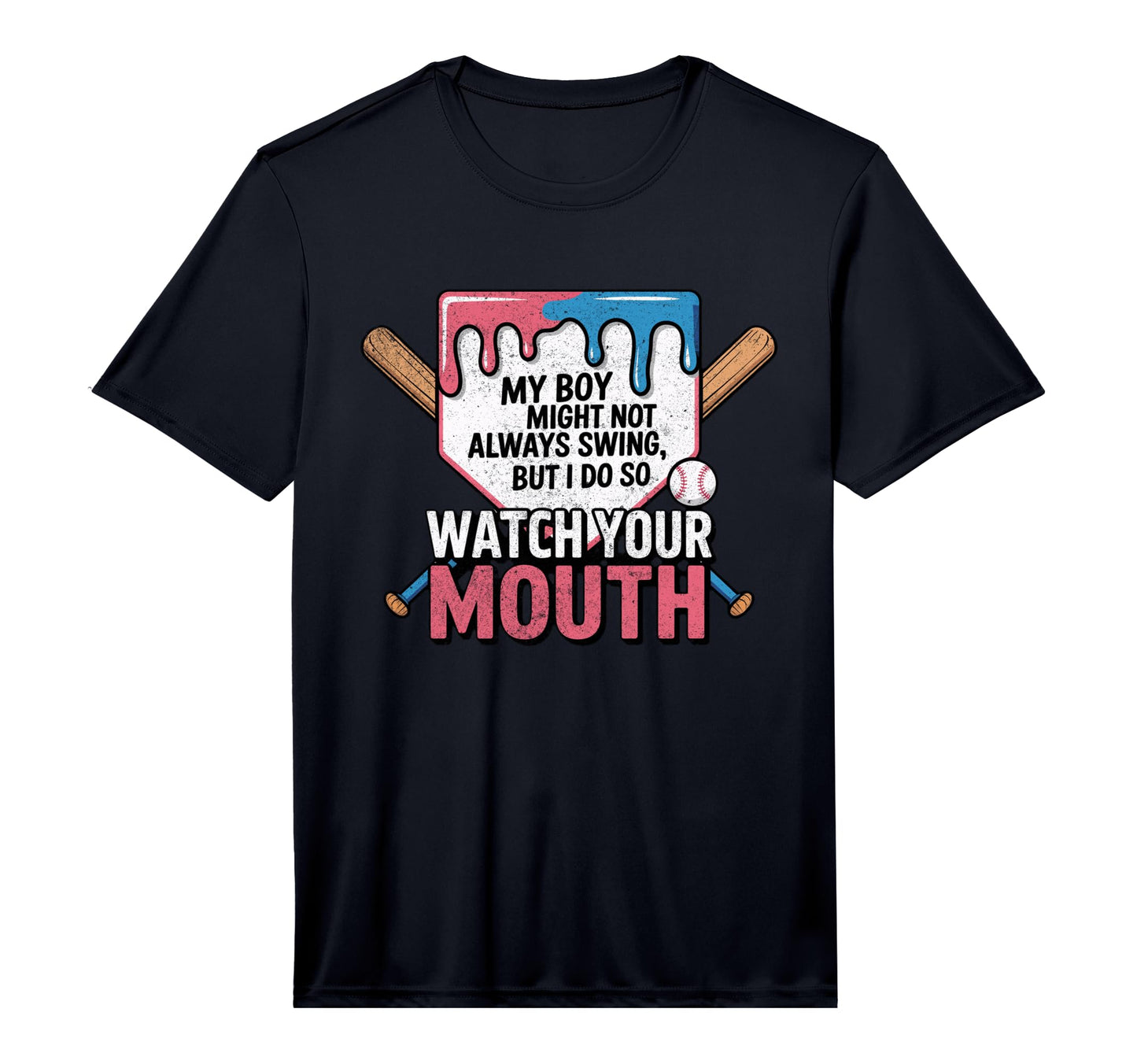 Mens My Might Not Always Swing T-Shirt - Minimalist Print Men Women - T-Shirt, Sweatshirt, Hoodie