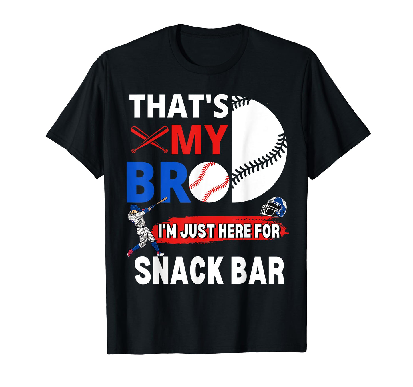 Baseball Brother Concession Stand Family T-Shirt - Custom Art Print Unisex - T-Shirt, Sweatshirt, Hoodie