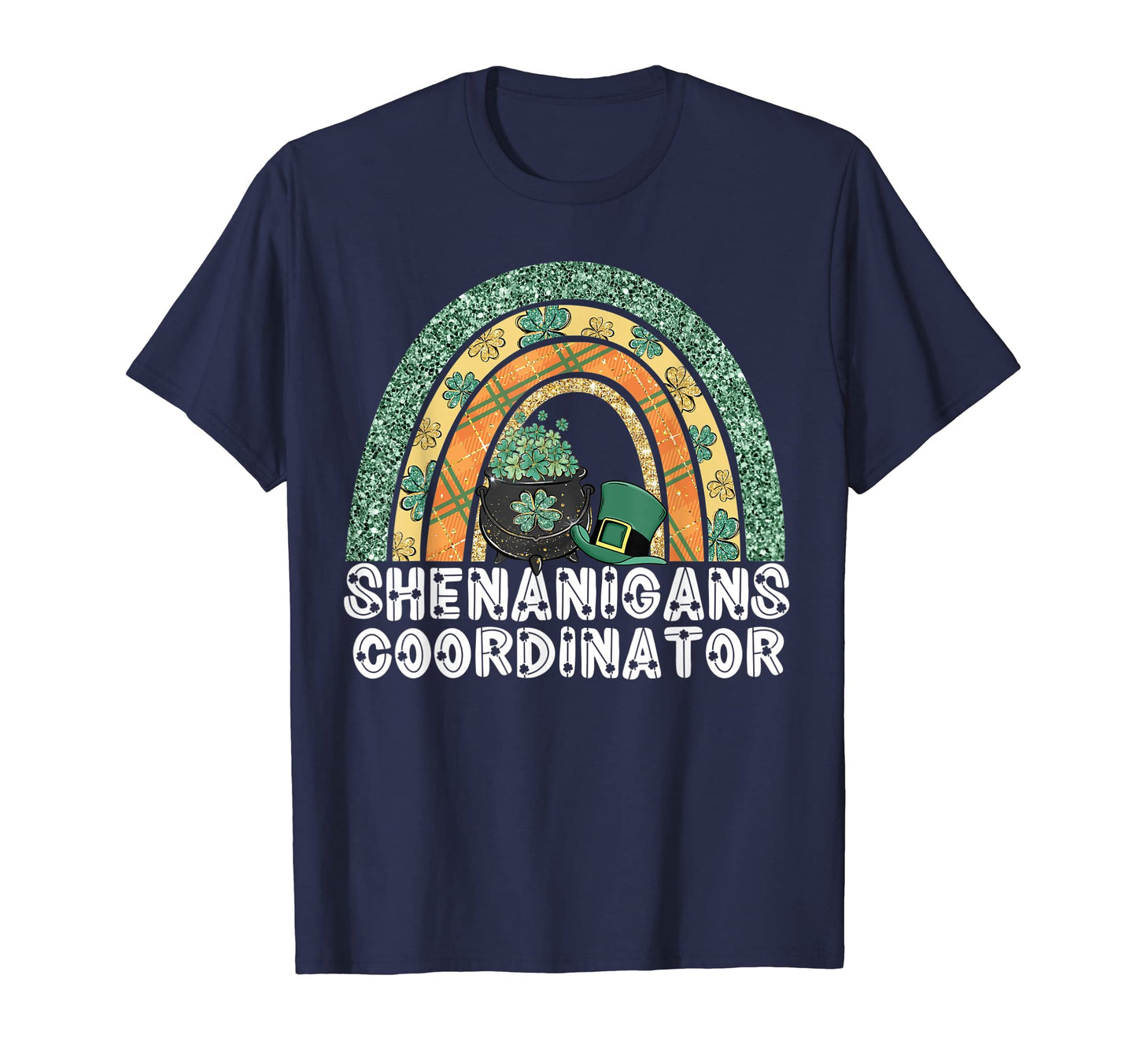Shenanigans Coordinator Rainbow T-Shirt - Unique Graphic Men Women - T-Shirt, Sweatshirt, Hoodie
