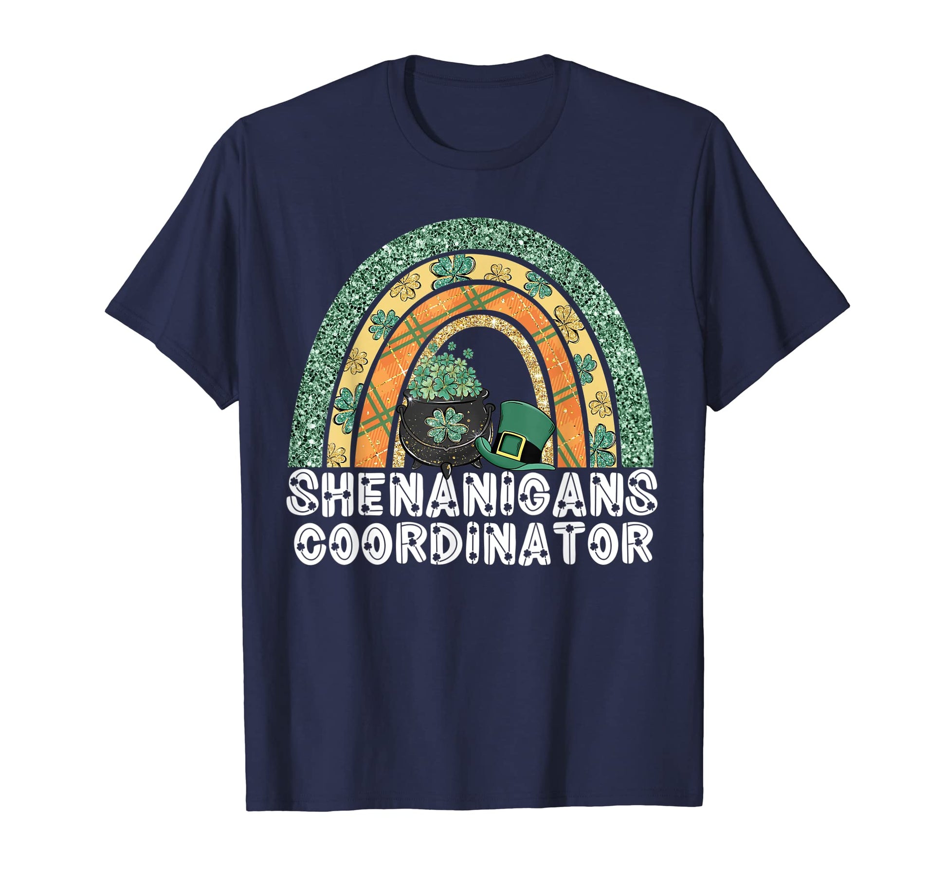 Shenanigans Coordinator Rainbow T-Shirt - Unique Graphic Men Women - T-Shirt, Sweatshirt, Hoodie