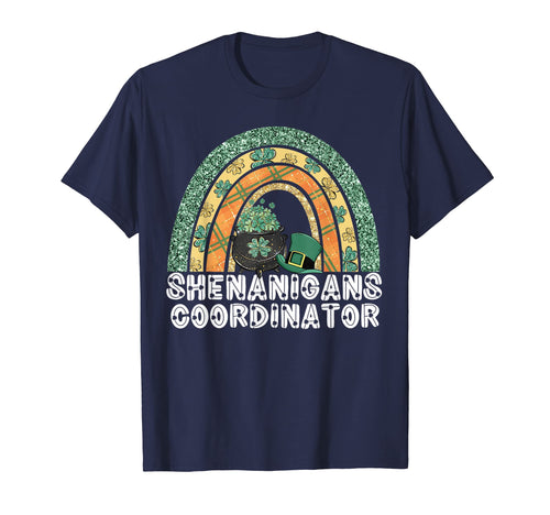 Shenanigans Coordinator Rainbow T-Shirt - Unique Graphic Men Women - T-Shirt, Sweatshirt, Hoodie