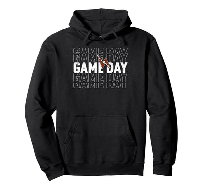 Football Game Day Mom Football Mom Life Hoodie - Trendy Graphic for Adults - T-Shirt, Sweatshirt, Hoodie