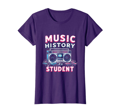 90S Band Music History Student T-Shirt - Unique Graphic Men Women - T-Shirt, Sweatshirt, Hoodie