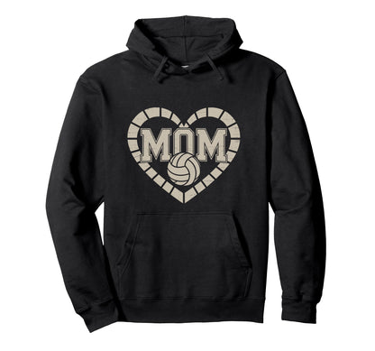 Game Day Team Sports Heart Mothers Day Hoodie - Minimalist Print Unisex - T-Shirt, Sweatshirt, Hoodie
