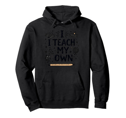 I Teach My Own Homeschool Game Day Bruh Mom Hoodie - Graphic Print Unisex - T-Shirt, Sweatshirt, Hoodie