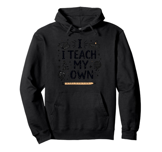 I Teach My Own Homeschool Game Day Bruh Mom Hoodie - Graphic Print Unisex - T-Shirt, Sweatshirt, Hoodie