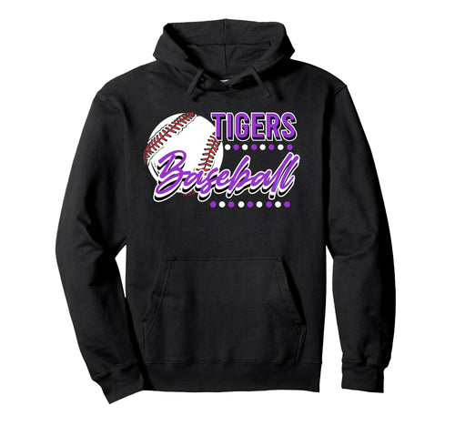 Tigers Baseball Mom Game Day School Hoodie - Casual Everyday Wear Unisex - T-Shirt, Sweatshirt, Hoodie