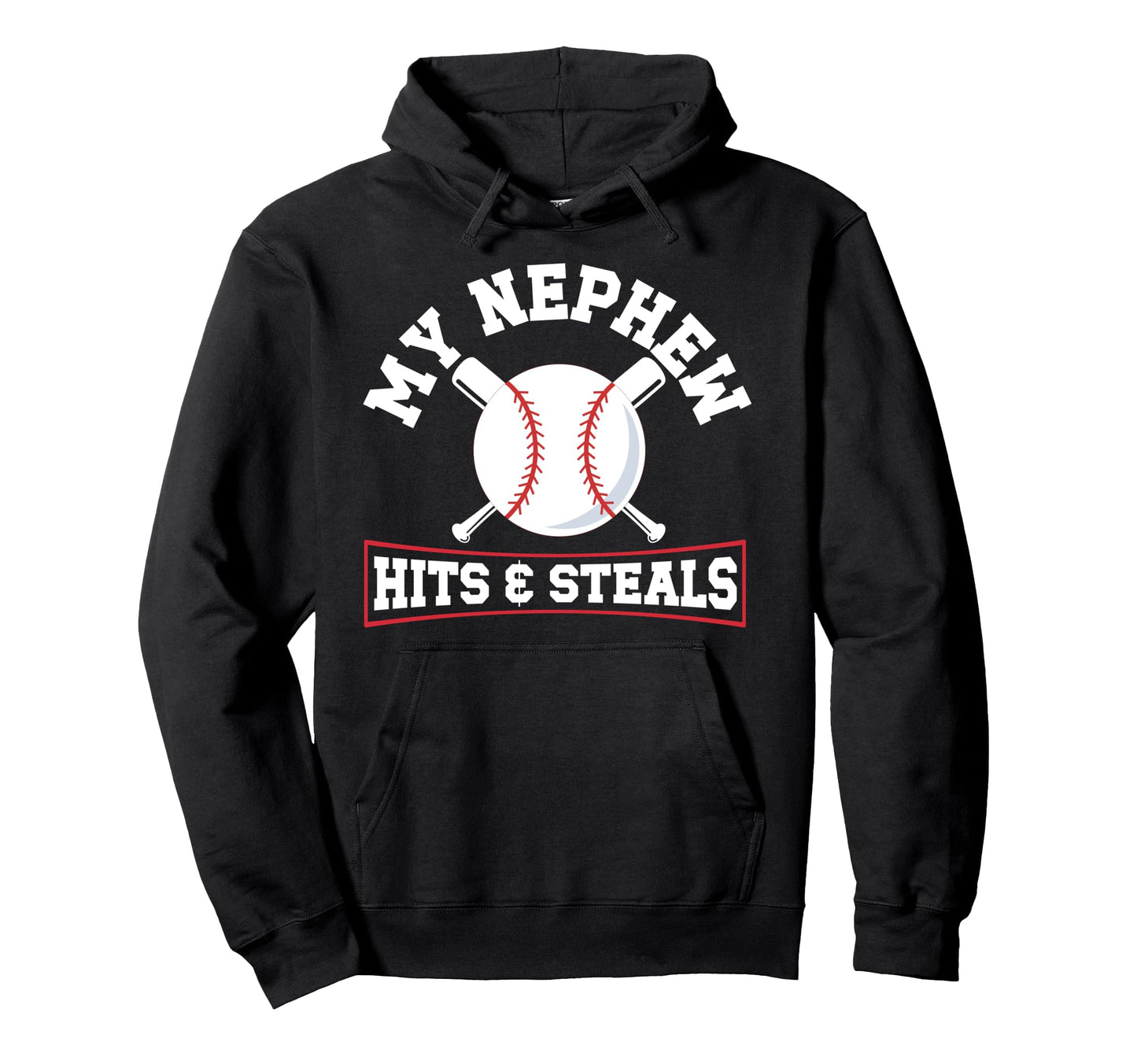 My Nephew Baseball Uncle Baseball Player Hoodie - Unique Graphic Men Women - T-Shirt, Sweatshirt, Hoodie