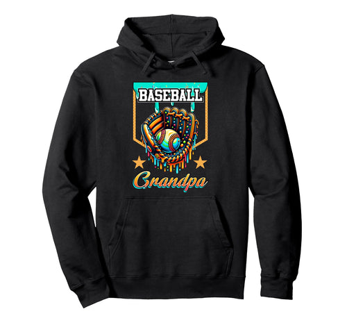 Baseball Drip Baseball Grandpa Ice Hoodie - Casual Everyday Wear Unisex - T-Shirt, Sweatshirt, Hoodie