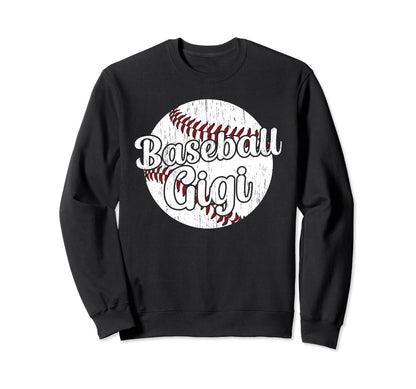 Baseball Gigi Grandma Best Sweatshirt - Casual Everyday Wear for Adults - T-Shirt, Sweatshirt, Hoodie
