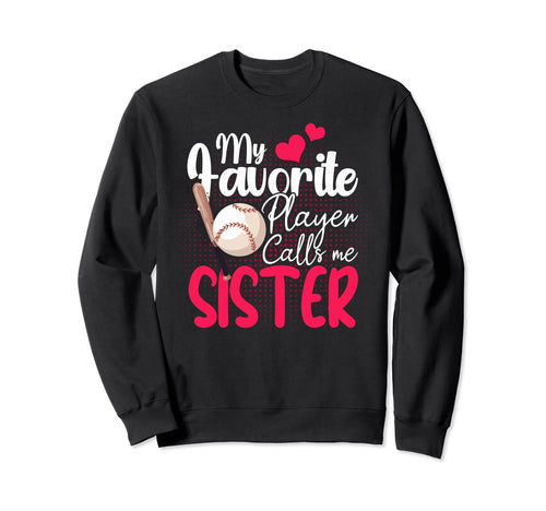 Funny My Favorite Player Sweatshirt - Casual Everyday Wear for Adults - T-Shirt, Sweatshirt, Hoodie