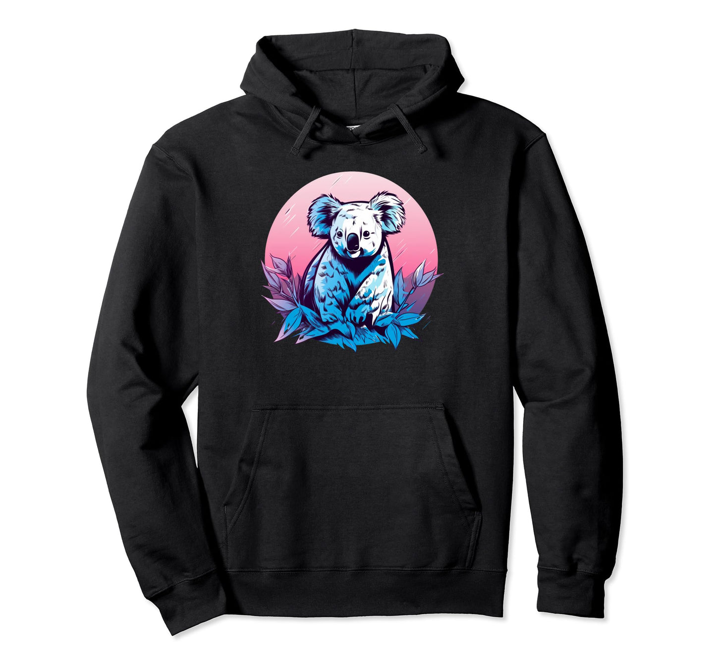 Colorful Koala I Aesthetic Koala Hoodie - Trendy Graphic for Adults - T-Shirt, Sweatshirt, Hoodie