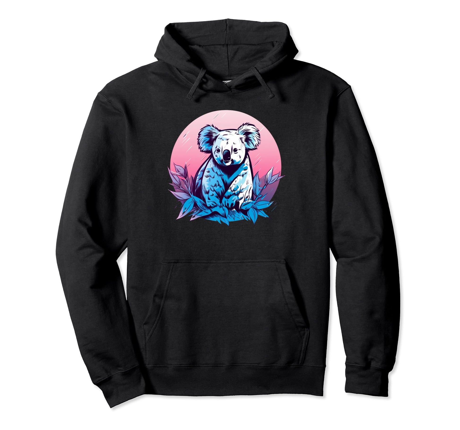 Colorful Koala I Aesthetic Koala Hoodie - Trendy Graphic for Adults - T-Shirt, Sweatshirt, Hoodie