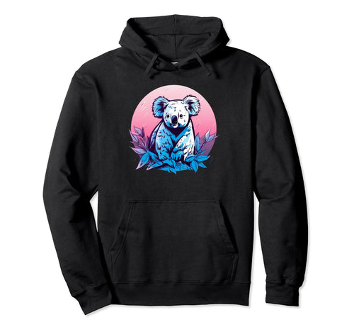 Colorful Koala I Aesthetic Koala Hoodie - Trendy Graphic for Adults - T-Shirt, Sweatshirt, Hoodie