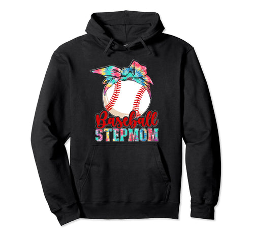 Baseball Stepmother Birthday Player Hoodie - Fun Novelty Design for Adults - T-Shirt, Sweatshirt, Hoodie