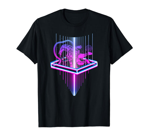 Floating Space Retrowave Synthwave T-Shirt - Aesthetic Graphic for Adults - T-Shirt, Sweatshirt, Hoodie