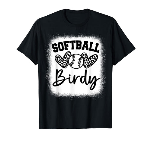 Personalized Baseball Heart Birdy T-Shirt - Minimalist Print for Adults - T-Shirt, Sweatshirt, Hoodie