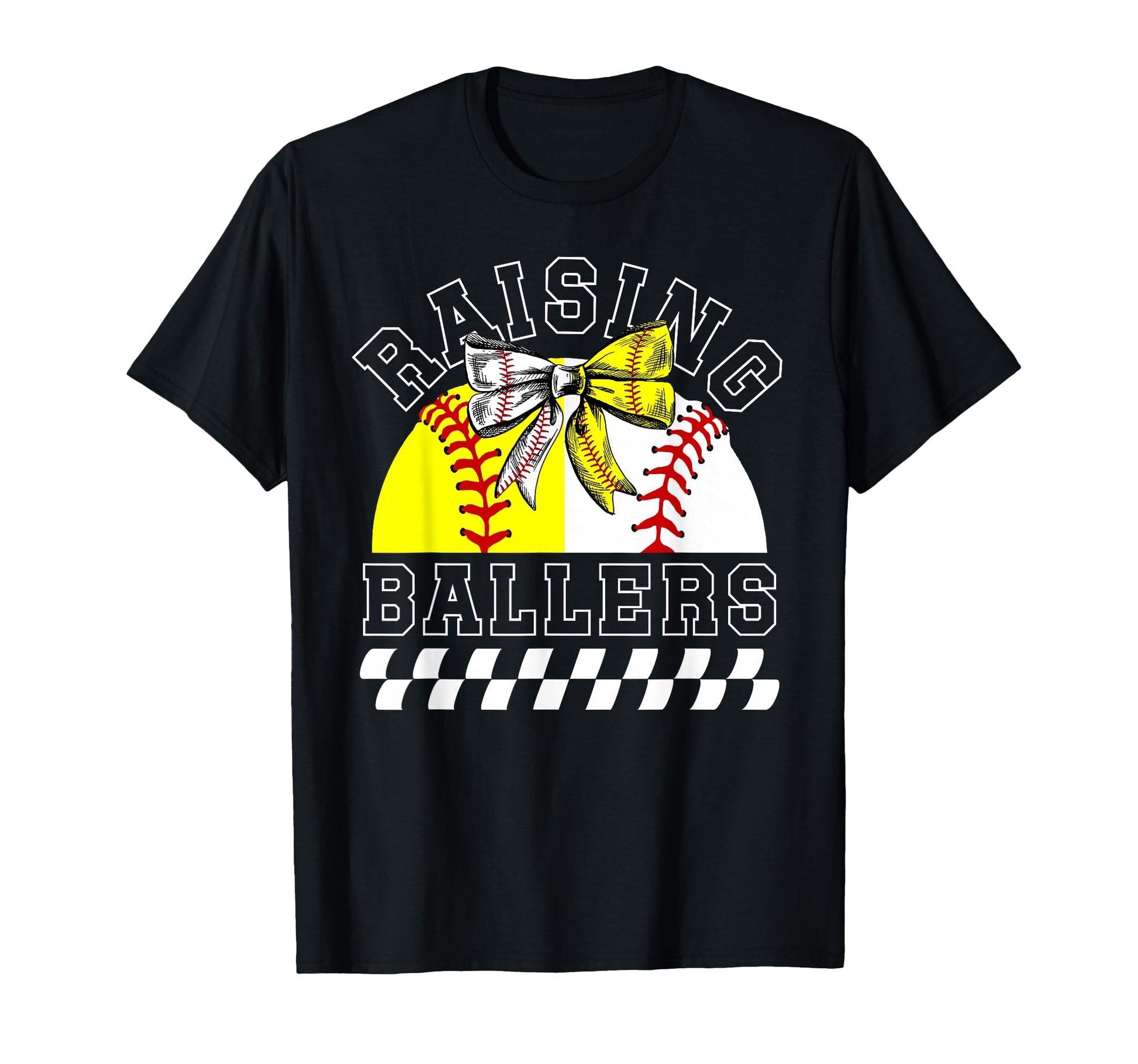 Raising Ballers Proud Baseball T-Shirt - Minimalist Print Men Women - T-Shirt, Sweatshirt, Hoodie
