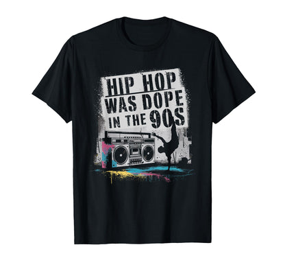 90S Hip Hop Nostalgia Old School Rap T-Shirt - Streetwear Style Unisex - T-Shirt, Sweatshirt, Hoodie