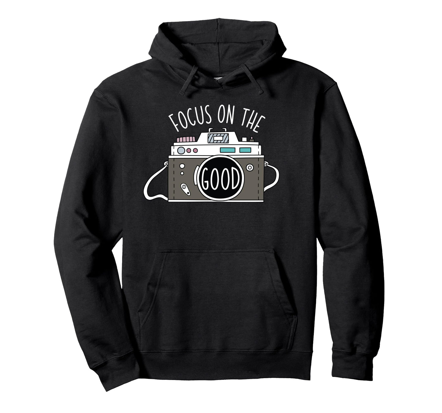 Photo Camera Positive Photographer Hoodie - Unique Graphic Men Women - T-Shirt, Sweatshirt, Hoodie
