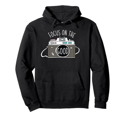 Photo Camera Positive Photographer Hoodie - Unique Graphic Men Women - T-Shirt, Sweatshirt, Hoodie