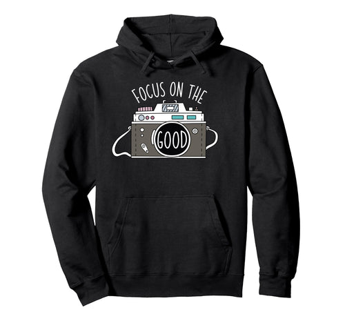Photo Camera Positive Photographer Hoodie - Unique Graphic Men Women - T-Shirt, Sweatshirt, Hoodie