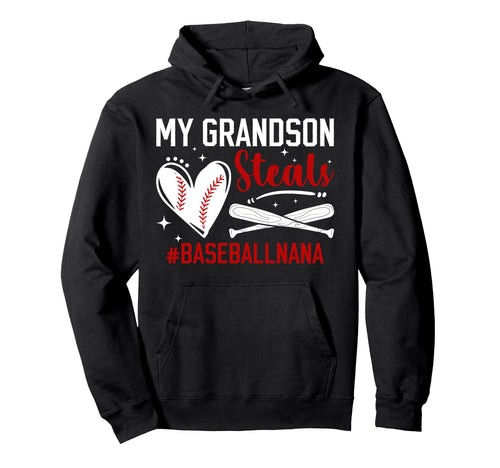 Baseball Nana Grandma Funny Nana Baseball Hoodie - Custom Art Print Unisex - T-Shirt, Sweatshirt, Hoodie