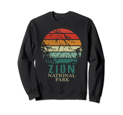 Zion National Park Utah Mount Zion Sweatshirt - Aesthetic Graphic Unisex - T-Shirt, Sweatshirt, Hoodie