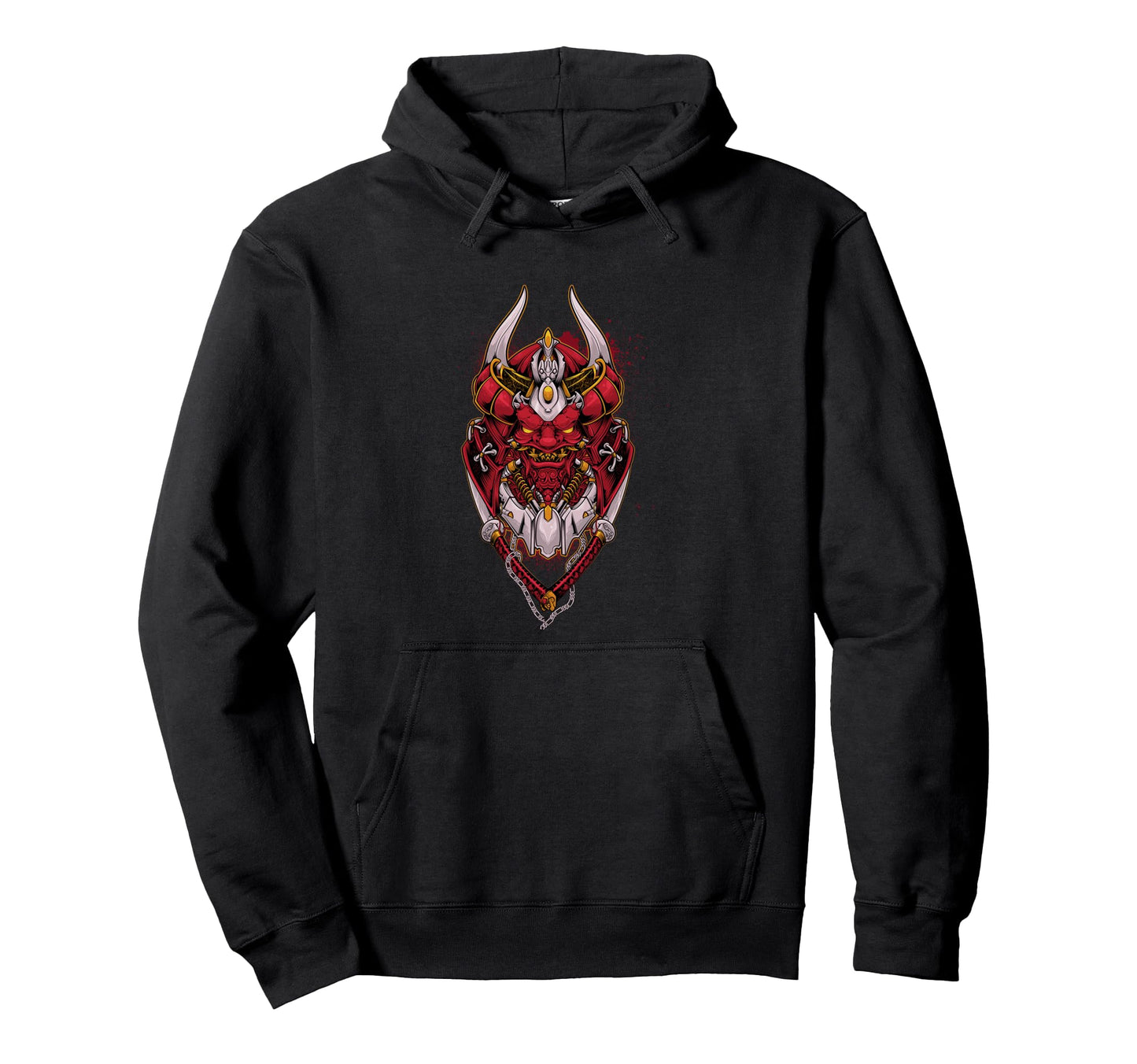 Japanese Oni Samurai Aesthetic Edgy Hoodie - Novelty Apparel Men Women - T-Shirt, Sweatshirt, Hoodie