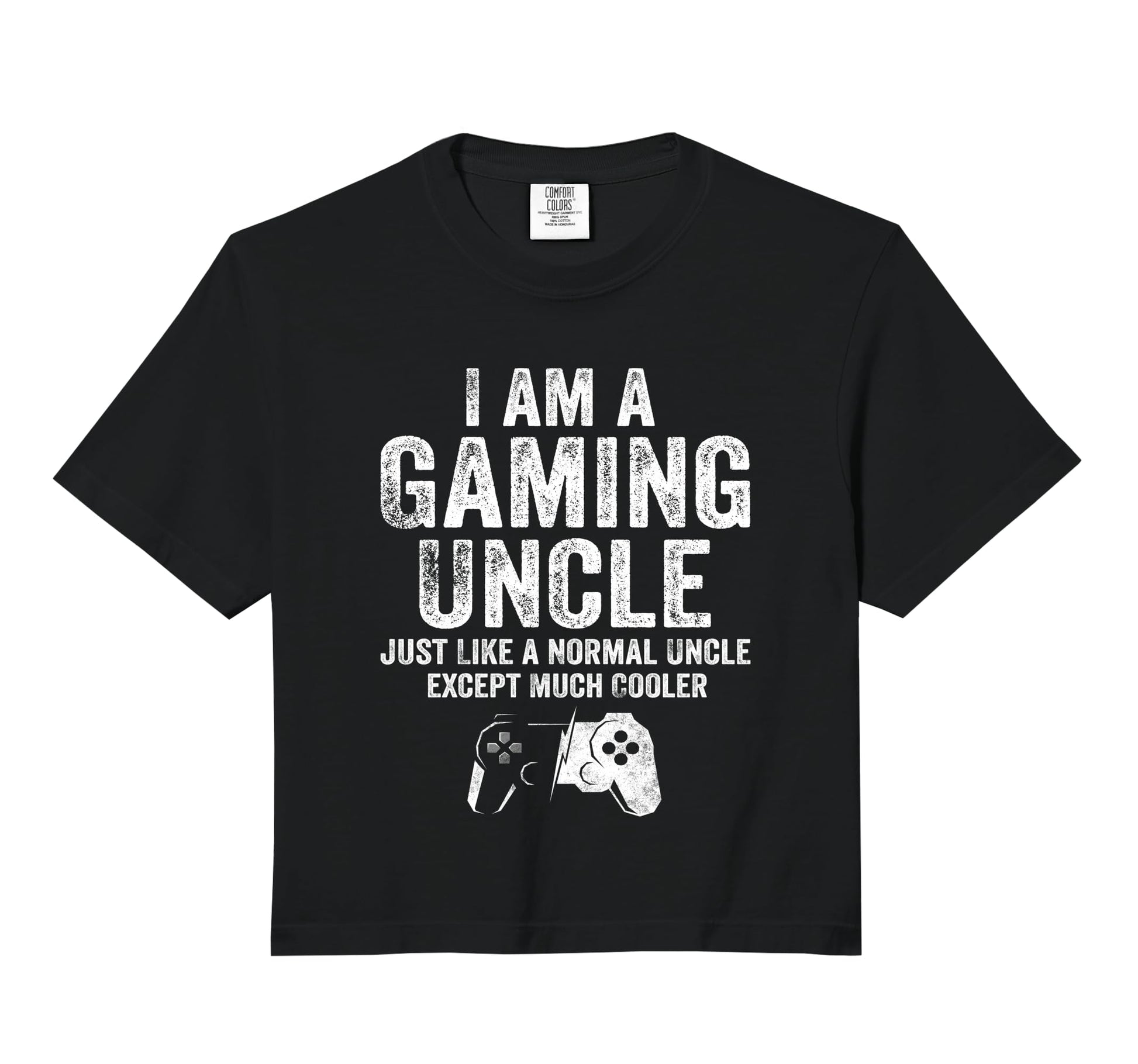 I Am Gaming Uncle Funny Video Gamer Gift Hoodie - Graphic Print Unisex - T-Shirt, Sweatshirt, Hoodie