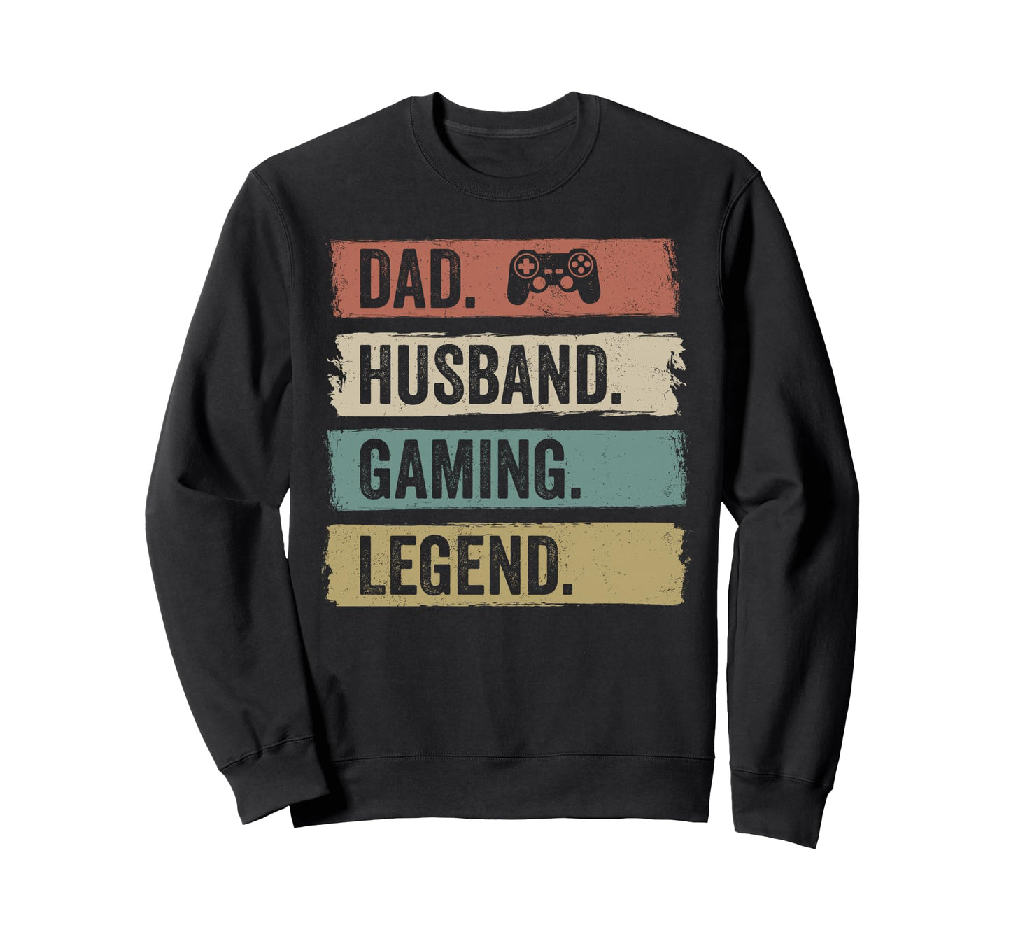 Gamer Dad Gaming Sweatshirt - Aesthetic Graphic for Adults - T-Shirt, Sweatshirt, Hoodie