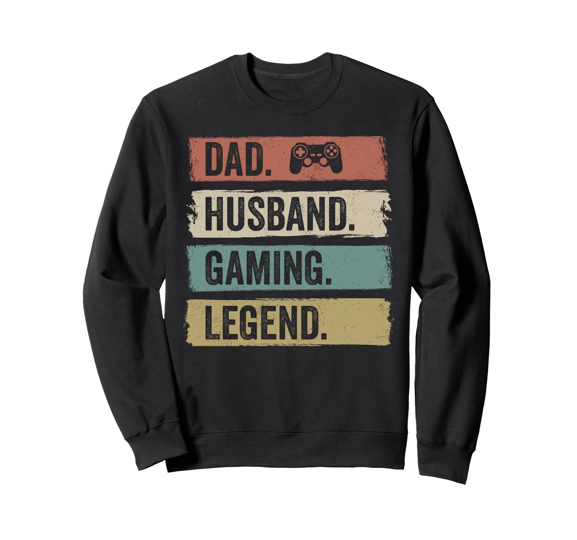 Gamer Dad Gaming Sweatshirt - Aesthetic Graphic for Adults - T-Shirt, Sweatshirt, Hoodie