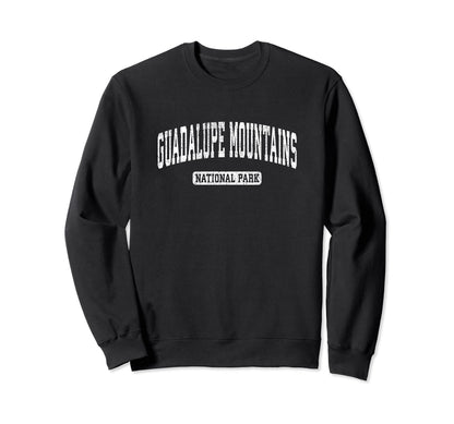 Guadalupe Mountains National Park Sports Sweatshirt - Trendy Graphic Unisex - T-Shirt, Sweatshirt, Hoodie