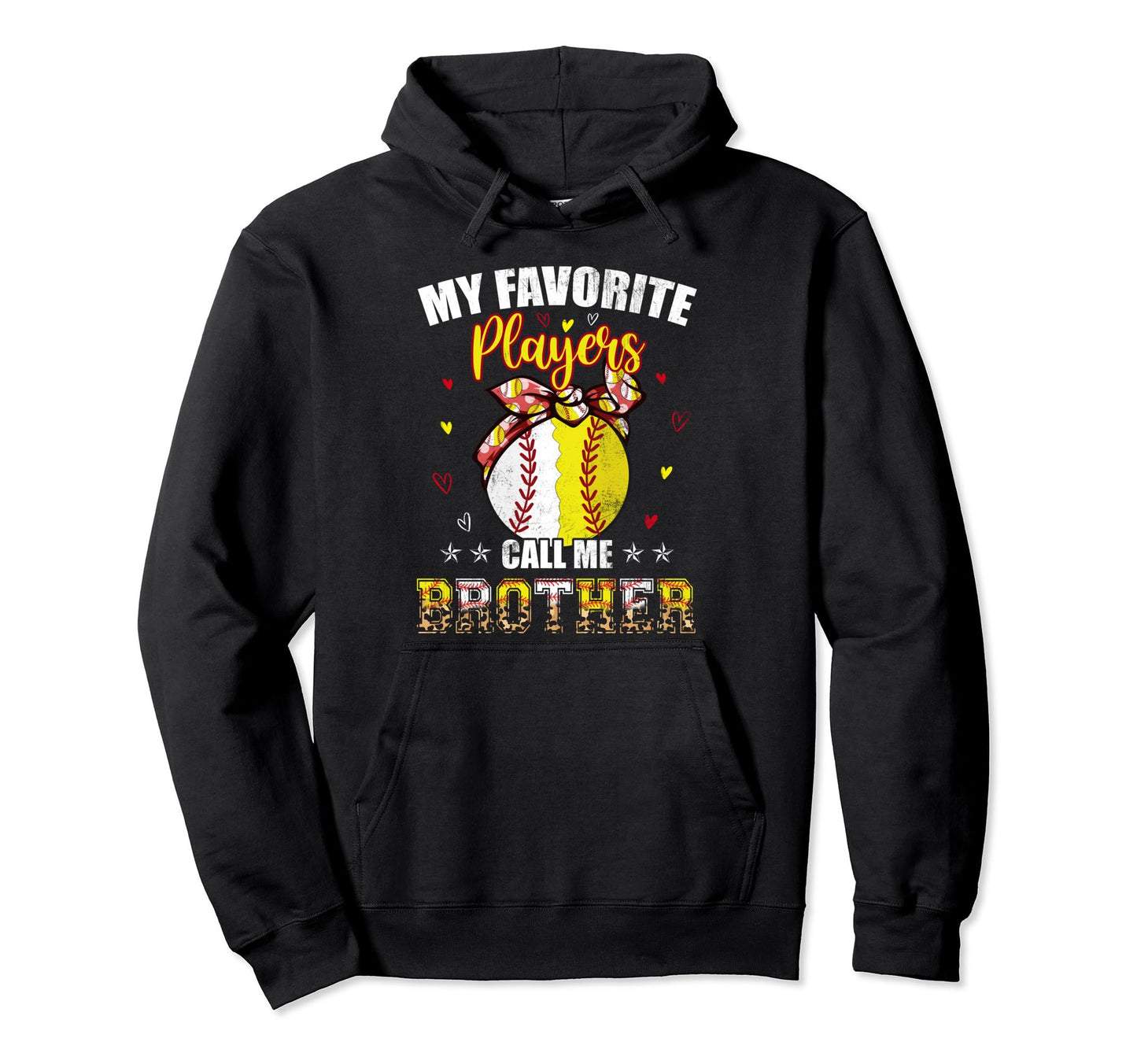 My Favorite Baseball Softball Players Hoodie - Unique Graphic for Adults - T-Shirt, Sweatshirt, Hoodie