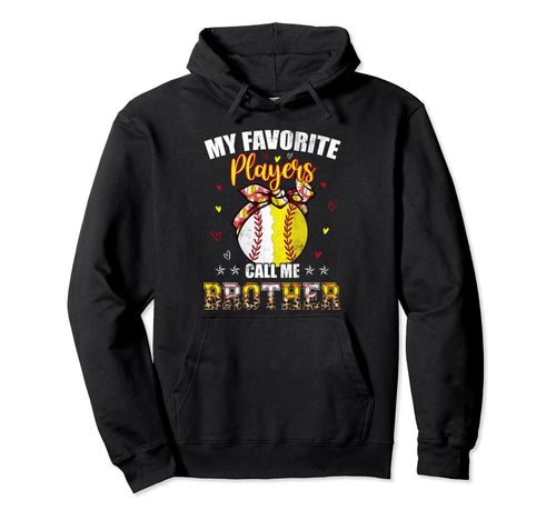 My Favorite Baseball Softball Players Hoodie - Unique Graphic for Adults - T-Shirt, Sweatshirt, Hoodie