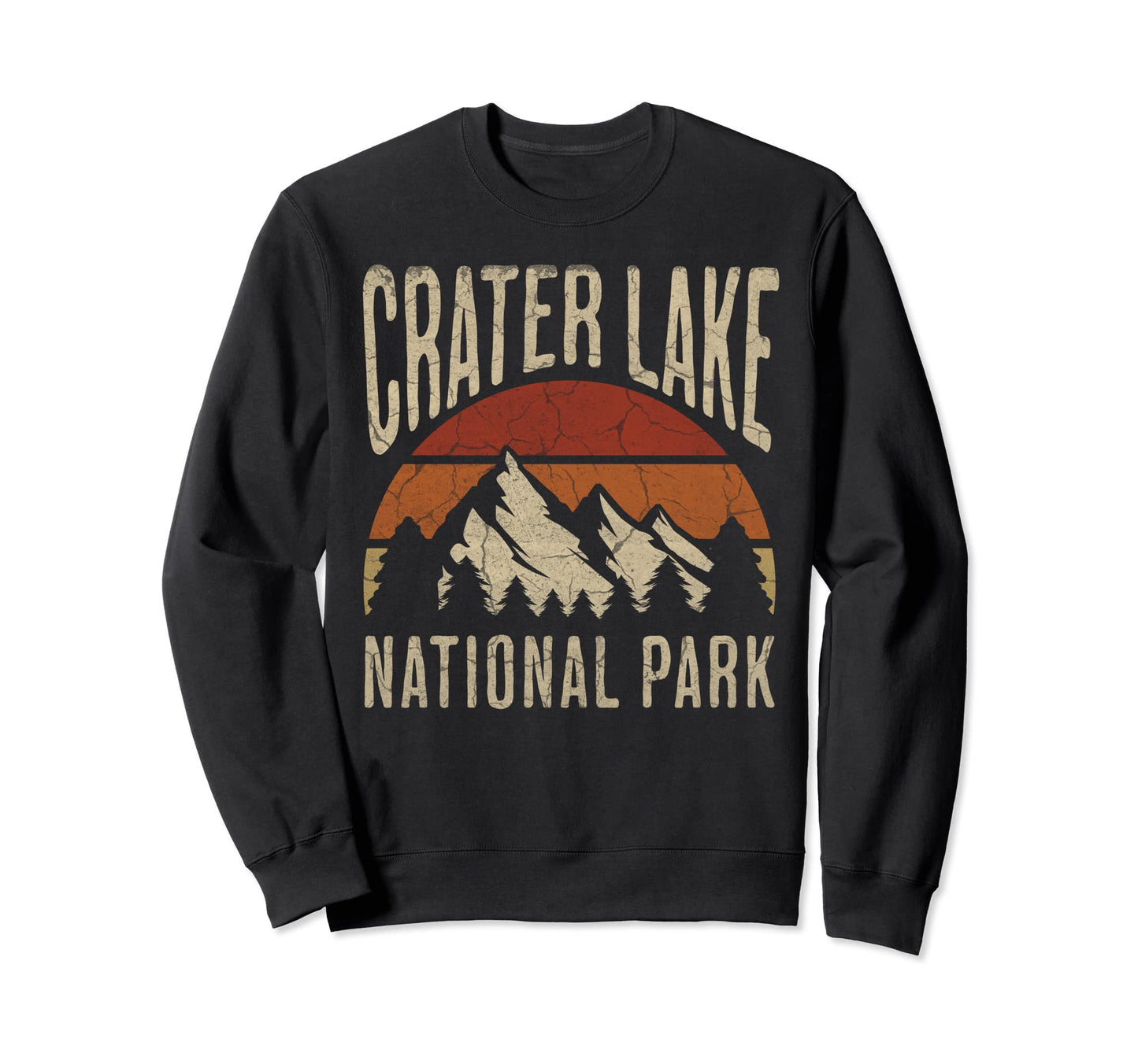 Crater Lake National Park Oregon Nature Sweatshirt - Graphic Print Unisex - T-Shirt, Sweatshirt, Hoodie