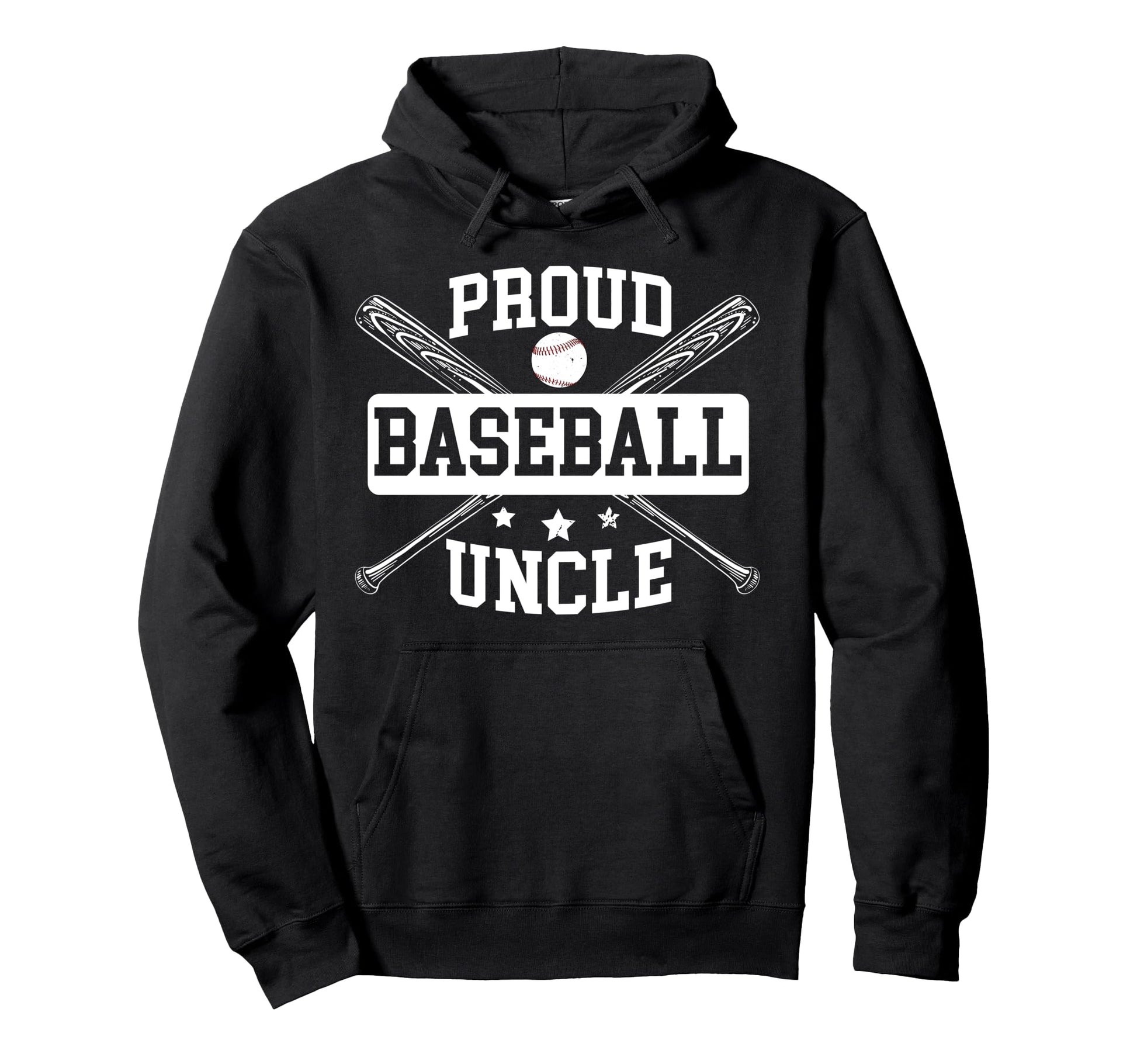 Proud Baseball Uncle Baseball Player Uncle Hoodie - Custom Art Print Unisex - T-Shirt, Sweatshirt, Hoodie
