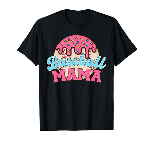 Baseball Mama Mothers Day Fun Sports T-Shirt - Custom Art Print for Adults - T-Shirt, Sweatshirt, Hoodie