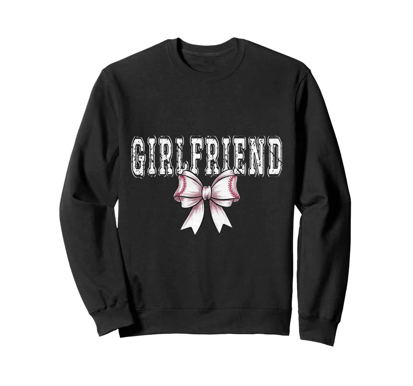 Coquette Baseball Girlfriend Spirit Sweatshirt - Graphic Print for Adults - T-Shirt, Sweatshirt, Hoodie