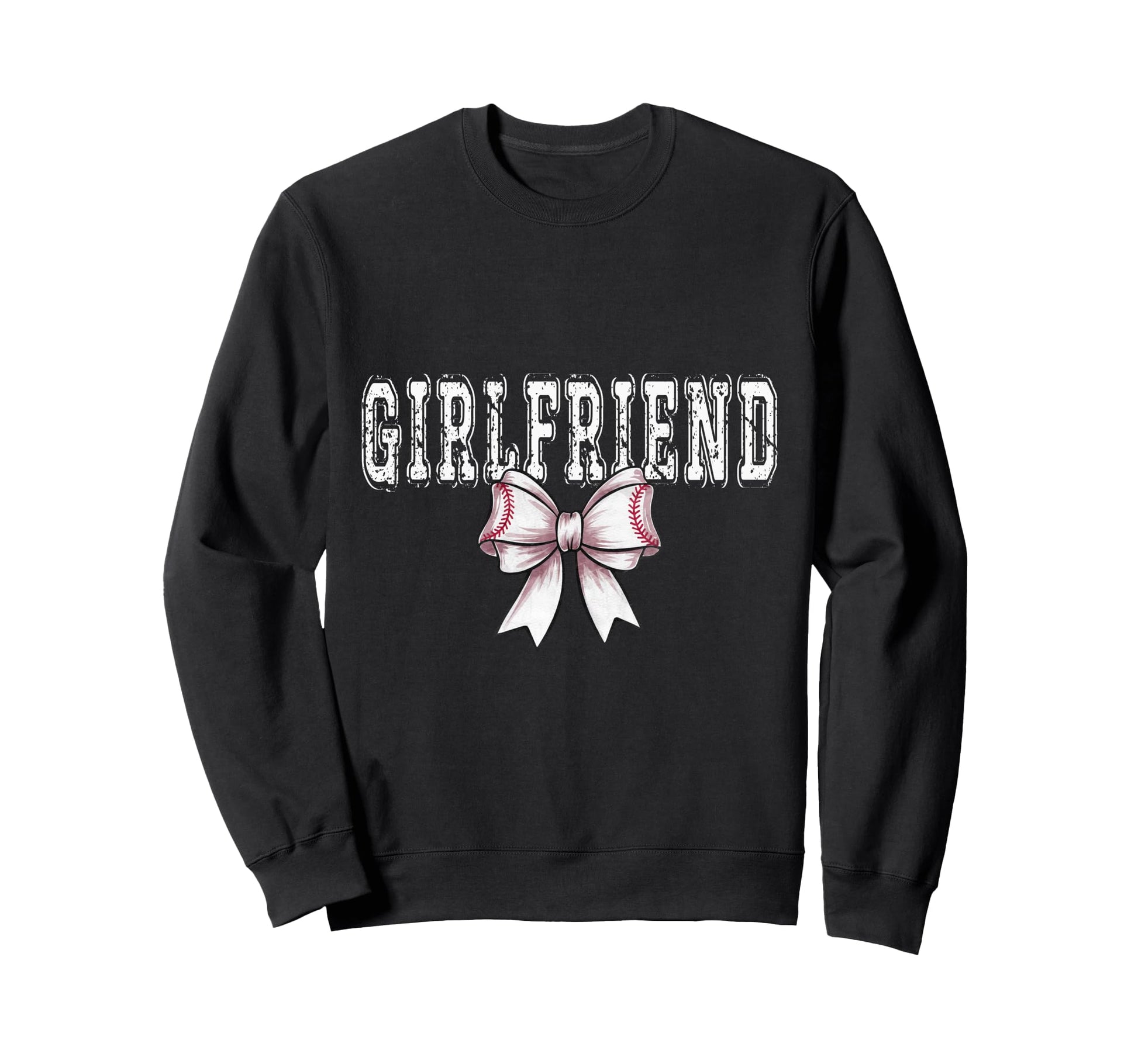Coquette Baseball Girlfriend Spirit Sweatshirt - Graphic Print for Adults - T-Shirt, Sweatshirt, Hoodie