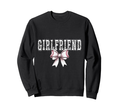 Coquette Baseball Girlfriend Spirit Sweatshirt - Graphic Print for Adults - T-Shirt, Sweatshirt, Hoodie