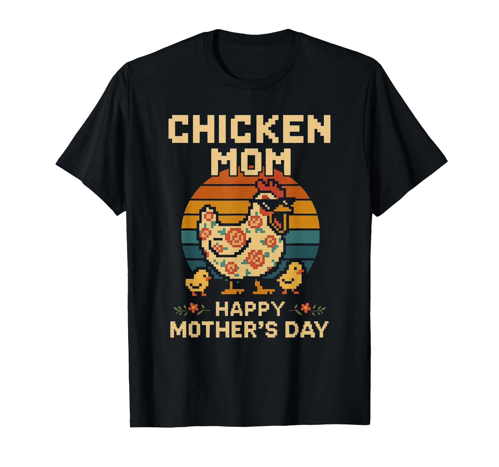 Funny Chicken Mom Gamer Gift T-Shirt - Fun Novelty Design for Adults - T-Shirt, Sweatshirt, Hoodie