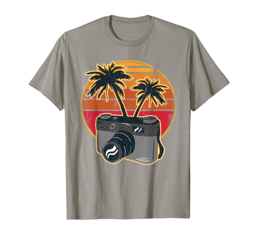 Photographer Camera Sunset Funny T-Shirt - Graphic Print Men Women - T-Shirt, Sweatshirt, Hoodie