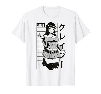 Cyberpunk Anime Aesthetic T-Shirt - Casual Everyday Wear for Adults - T-Shirt, Sweatshirt, Hoodie