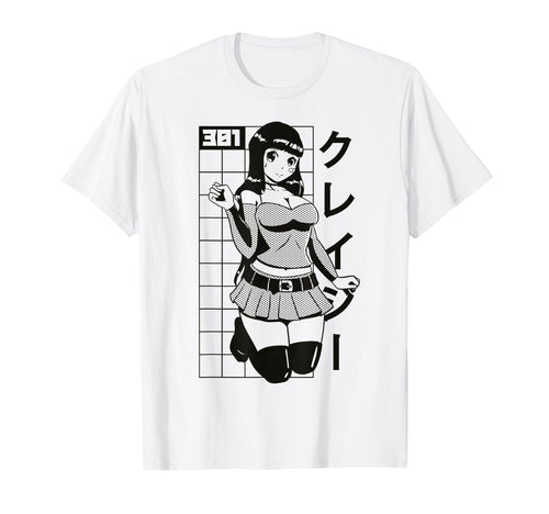 Cyberpunk Anime Aesthetic T-Shirt - Casual Everyday Wear for Adults - T-Shirt, Sweatshirt, Hoodie