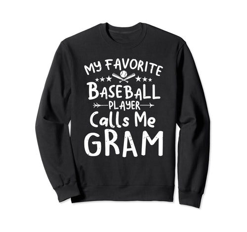 My Favorite Baseball Player Calls Sweatshirt - Trendy Graphic for Adults - T-Shirt, Sweatshirt, Hoodie